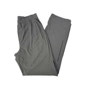 Lululemon grey track pant joggers pant 32" inseam - size large